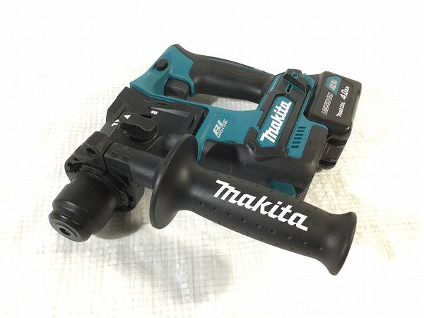 ☆未使用品☆makita マキタ 10.8V 充電式ハンマドリル HR166DSMX バッテリ2個(4.0Ah) 充電器 ケース付 コードレス ハンマードリル134206 - 4
