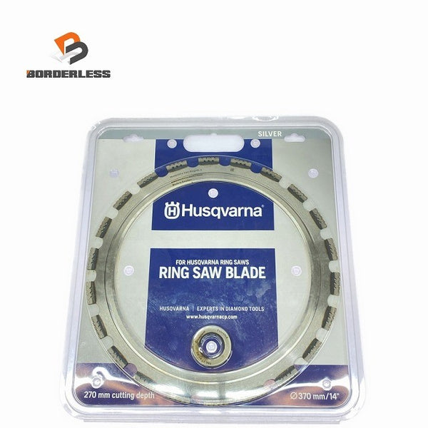 ☆未使用品☆HUSQVARNA ハスクバーナ ダイヤモンドブレード P525355123 14インチ リングカッター用 エンジンカッター用 替刃120137 - 1
