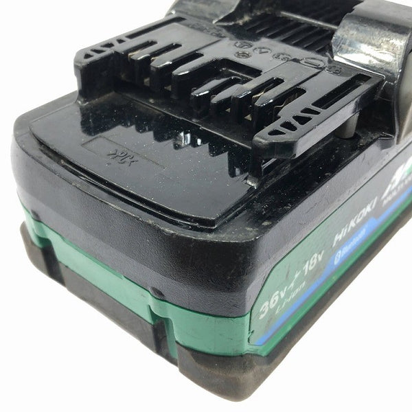 ☆中古品☆HiKOKI ハイコーキ 純正リチウムイオン蓄電池 BSL36A18BX マルチボルトバッテリー 充電池 Bluetooth搭載116898 - 6