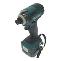 ☆未使用品☆ makita マキタ 14.4V 充電式インパクトドライバー TD138DRFX 青/ブルー バッテリー2個(3.0Ah)充電器+ケース113909 - 4