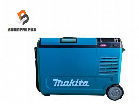 ☆未使用品☆makita マキタ 40Vmax/18V/100V 充電式保冷温庫 CW004GZ 青 本体のみ コードレス クーラーボックス アウトドア116255
