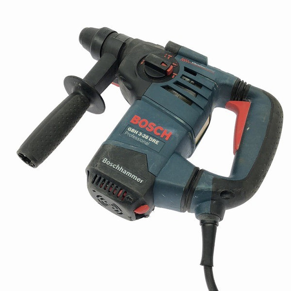 ☆中古品☆ BOSCH ボッシュ 100V ハンマードリル GBH3-28DRE 本体+パーツ+ケース SDSプラス 穴あけ 穿孔 破砕 粉砕129621 - 6