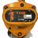 ☆中古品2個セット☆KITO キトー チェーンブロック CB010 M3形 荷重1.0ton/1ton 揚程2.5m 手動式 チェンブロック 吊り具 荷揚げ136176 - 7