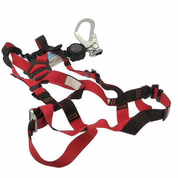 ☆未使用品☆TSUYORON ツヨロン レヴォフルハーネス 安全帯 TH-508-OH93SV-OT-BKR-M-R23-BX Mサイズ 藤井電工128295 - 5