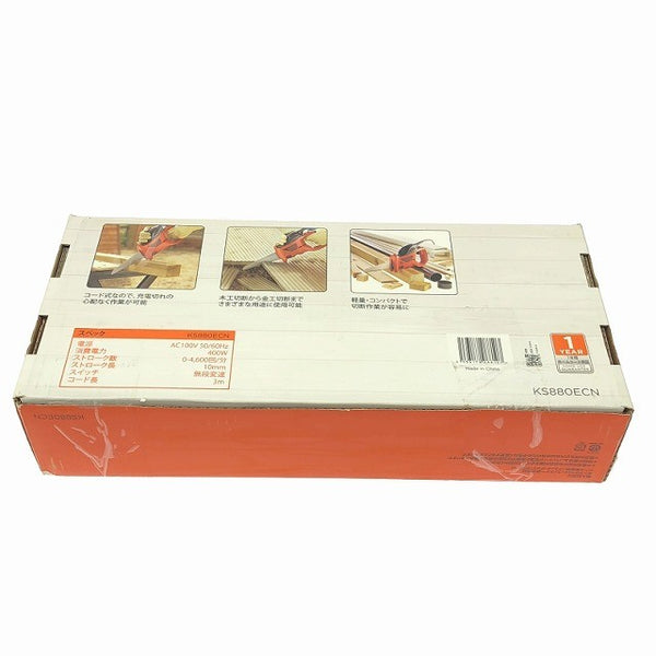 ☆極美品☆ BLACK+DECKER ブラック＋デッカー 400W 電動のこぎり KS880ECN  切断機 電動工具117881 - 6