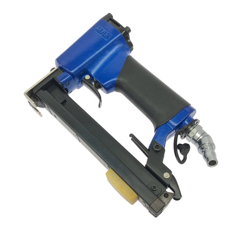 ☆未使用品☆MAX マックス 常圧 エア釘打機 TA-20A/422J キュウオン ブルーメタリック ステープル幅4mm 長さ22mm エアネイラ118557 - 0