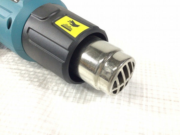 ☆未使用品☆makita マキタ 100V ヒートガン HG6031VK 青/ブルー 本体+パーツ+ケース 風量2段階切替 9段階温度調節ダイヤル133967 - 8