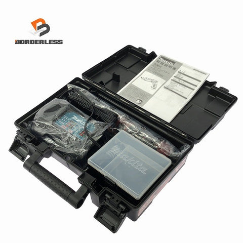 ☆未使用品 限定色☆makita マキタ 7.2V 充電式ペンインパクトドライバー TD023DHXAR 赤/レッド バッテリ2個(1.5Ah) 充電器 ケース133370