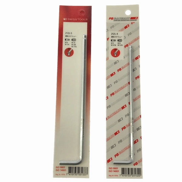 ☆未使用品138本セット☆PB スイスツールズ ロング六角棒レンチ 0.89mm～6mm 六角レンチ L字型レンチ ハンドツール110859 - 9