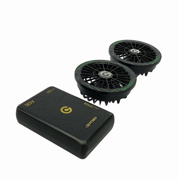☆未使用品セット☆ GB-POWER 長信ジャパン 30V バッテリー GB430PD-B 専用ファン GFX-GR 2026年モデル130913 - 2