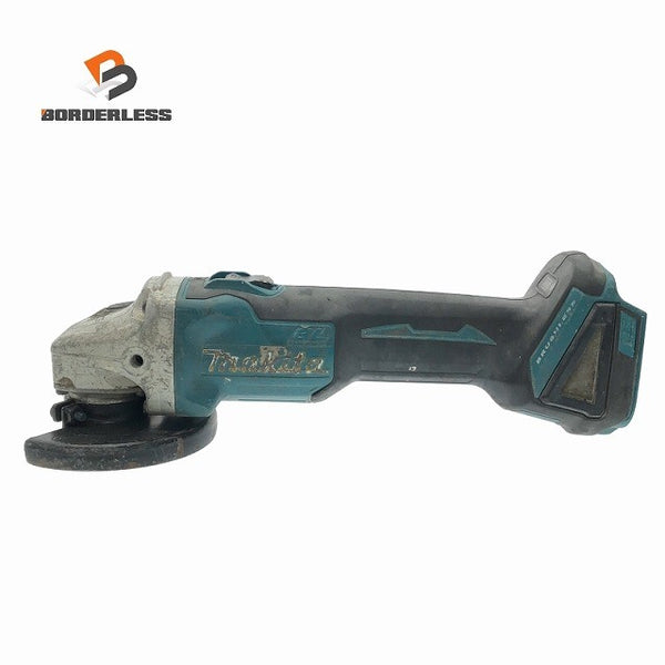 ☆中古品☆ makita マキタ 14.4V 100mm 充電式ディスクグラインダー GA403D 青/ブルー 本体のみ 研磨 研削116968 - 1