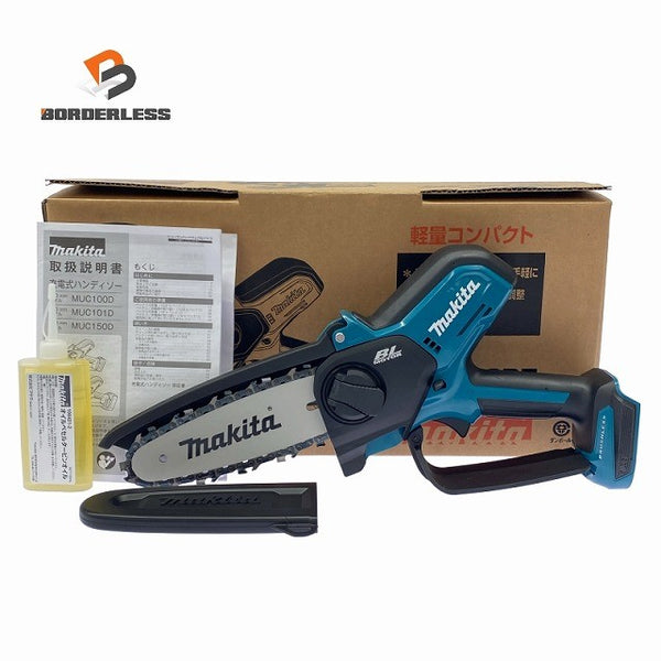 ☆未使用品☆makita マキタ 18V 150mm 充電式ハンディソー MUC150DZ 本体のみ 小型 切断機 チェーンソー チェンソー134536 - 1