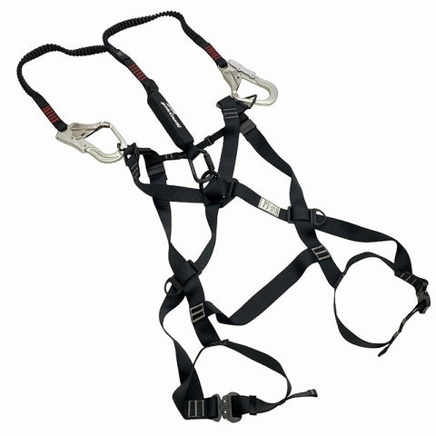 ☆比較的綺麗☆Honeywell ハネウェル フルハーネス DL-C1J-H ランヤード付 100kg 墜落制止用器具 安全帯128534 - 0