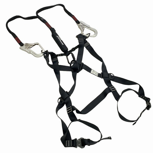 ☆比較的綺麗☆Honeywell ハネウェル フルハーネス DL-C1J-H ランヤード付 100kg 墜落制止用器具 安全帯128534 - 2