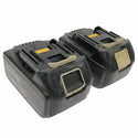 ☆中古品4個セット☆ makita マキタ 18V 6.0Ah 純正リチウムイオンバッテリー BL1860B LITHIUM-ION 雪/飛行機マーク133422 - 7