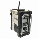☆中古品☆makita マキタ 7.2V～18V/100V 充電式ラジオ MR107 白/ホワイト 本体のみ コードレス 作業ラジオ 現場ラジオ134868 - 3