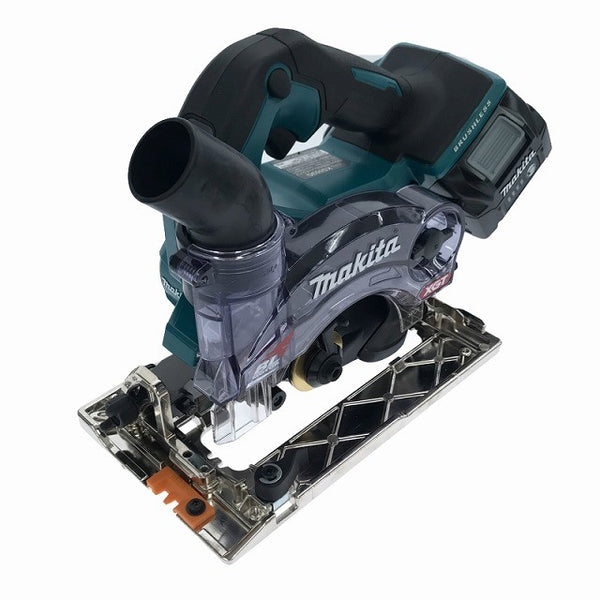 ☆未使用品☆makita マキタ 40Vmax 125mm充電式防じんマルノコ KS003GRDX 青/ブルー バッテリー2個(2.5Ah) 逆勝手仕様134041 - 5