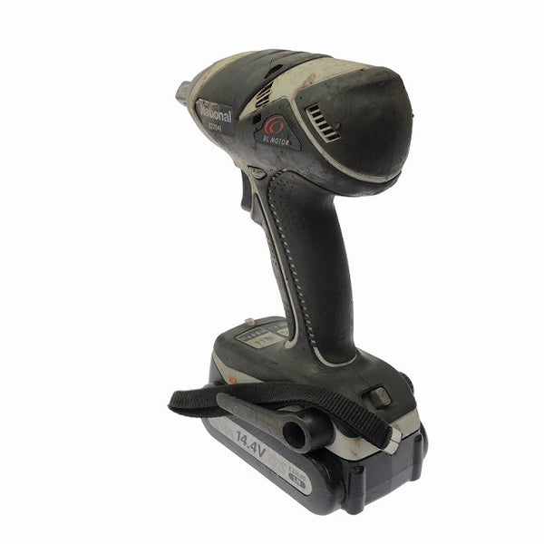 ☆中古品☆National ナショナル 14.4V 充電式インパクトレンチ EZ7541LN2S-B バッテリ2個(3.0Ah)充電器 ケース付 コードレス129055 - 7