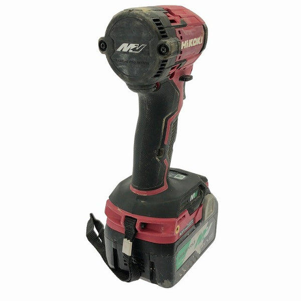 ☆中古品☆HiKOKI ハイコーキ コードレスインパクトドライバ WH36DD 赤 バッテリ2個(BSL36A18) 充電器(UC18YDL2)132579 - 6