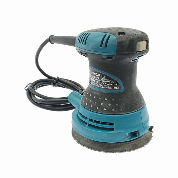 ☆中古品☆makita マキタ 100V 125mm ランダムオービットサンダ BO5030 本体のみ 研磨 研削 大工道具 サンダー - 3