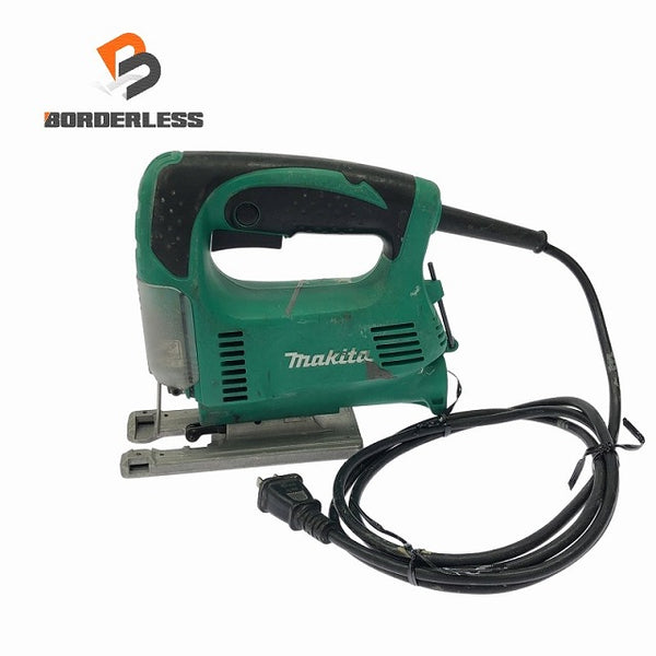 ☆中古品☆makita マキタ 100V ジグソー M438 コード式 電気のこぎり 電動ノコギリ 木工用 切断機 DIY/日曜大工114441 - 1