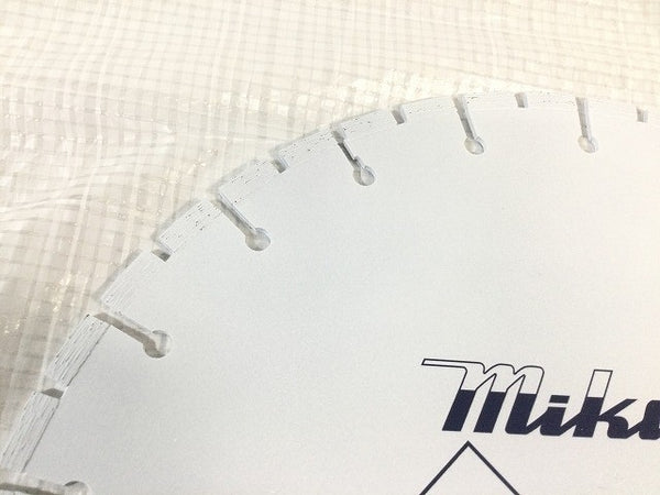 ☆未使用☆mikasa ミカサ 三笠産業 ダイヤモンドブレード MD-DA 14インチ 乾式 アスファルト専用 ホワイト ダイアモンドブレード118277 - 10
