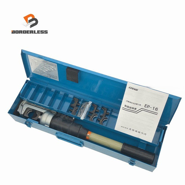 ☆美品☆IZUMI 泉精器 手動油圧式圧縮工具 EP-16 ダイス付き ハンドツール イズミ 圧着 手工具133258 - 1