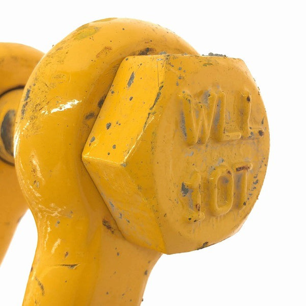 ☆中古品2個セット☆HAYAMA ハヤマ 早間金属 バウ型 シャックル WLL10T 荷重10ton バウシャックル シャコ 荷上げ 吊り具 玉掛け132511 - 7