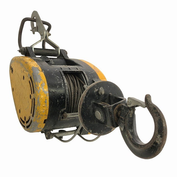 ☆中古品☆RYOBI リョービ 100V 小型ウインチ WI-125 リモコン付 荷重130kg 揚程20m 電動ホイスト 電動ウインチ137910 - 5