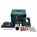 ☆中古美品☆makita マキタ 18V×2＝36V 充電式ハンマドリル HR263DPG2 バッテリ2個(6.0Ah) 2口急速充電器 ケース付 コードレス130996 - 3