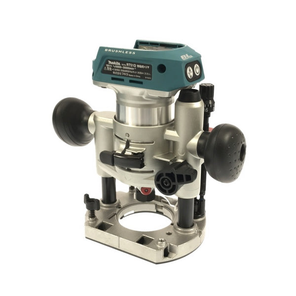 ☆未使用品☆makita マキタ 18V 充電式トリマー RT51DRG バッテリ1個(18V6.0Ah) 充電器 ケース付 コードレス バッテリー式 - 7
