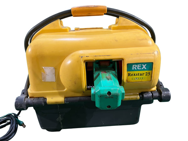 ☆中古品☆REX レッキス工業 100V レッキススター25 ねじ切り機 S25A3 S25AⅢ 自動切り上げ 加工 小型ハイプマシン117170 - 10