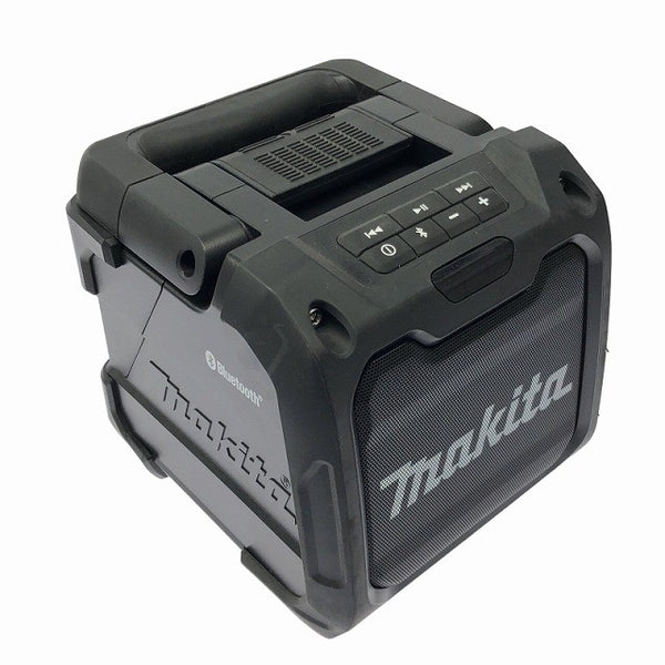 ☆美品☆makita マキタ 10.8V/14.4V/18V/100V 充電式スピーカー MR200B 黒 本体＋ACアダプタ付 コードレス ポータブルスピーカー 116668 - 3