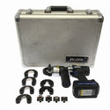 ☆中古品☆CACTUS カクタス 14.4V コードレス電動油圧式圧着工具 EV-250L バッテリ1個(1.2Ah) ダイス ケース付 充電式圧着機129534 - 3