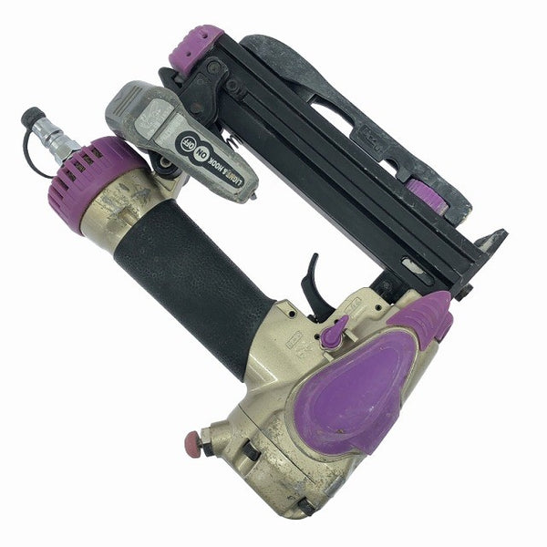 ☆中古品☆HITACHI 日立工機 25mm 常圧 タッカ N2510M 防護ゴーグル ケース付 エアツール エア工具 大工道具122479 - 7