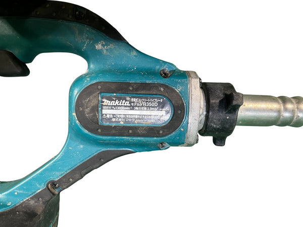 ☆中古品☆makita マキタ 18V 充電式コンクリートバイブレーター VR350D 本体のみ コードレス バッテリー式 生コン用 外構工事128195 - 7