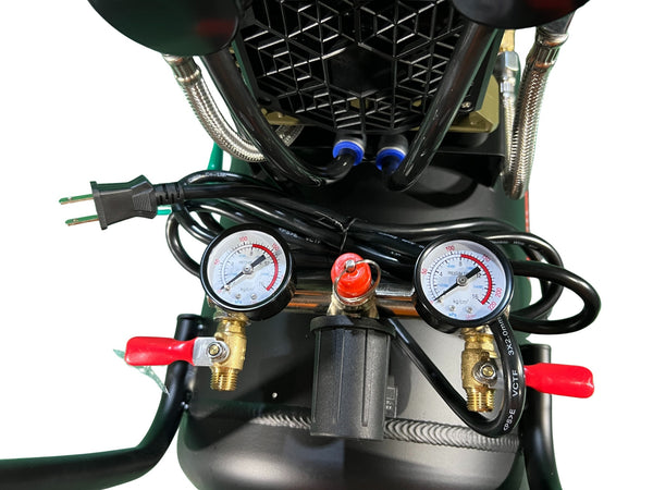 ☆未使用品☆HAIGE ハイガー 一般圧/常圧 エアコンプレッサー HG-DC991AL 100V 36L エアーコンプレッサー エア工具132295 - 6