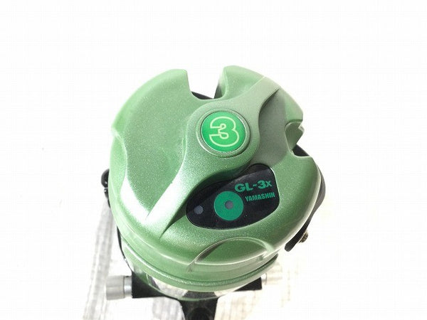 ☆中古品☆ YAMASHIN ヤマシン 山真 グリーンレーザー墨出器 GL-3X 墨出し器 測定 計測116827 - 9