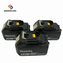 ☆中古品☆makita マキタ 18V 純正リチウムイオンバッテリー BL1830×1 BL1830B×2 合計3点セット 電動工具132489 - 1