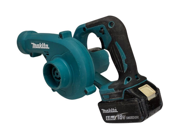 ☆中古品☆ makita マキタ 18V 充電式ブロワー UB185D バッテリ1個 BL1860B (18V6.0Ah)  コードレス 送風機 ブロアー132194 - 2