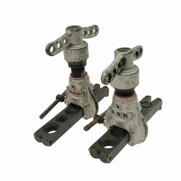 ☆中古品2点セット☆SUPERTOOL R410A用 フレアツール/BBK 800-FN フレアツール ラチェット式 フレアリングツール ハンドツール132323 - 3