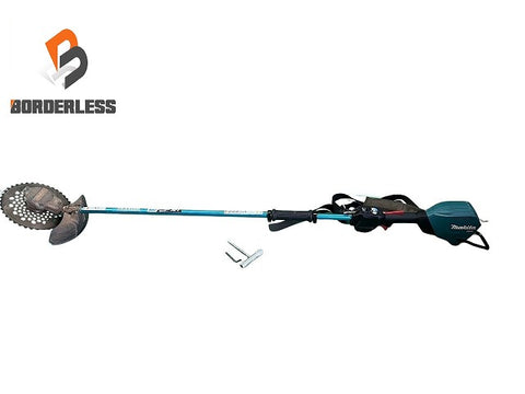 ☆中古品☆makita マキタ 40Vmax 充電式草刈機 MUR004G ボックスドライバ 六角スパナ付 庭掃除 園芸 造園 刈払機