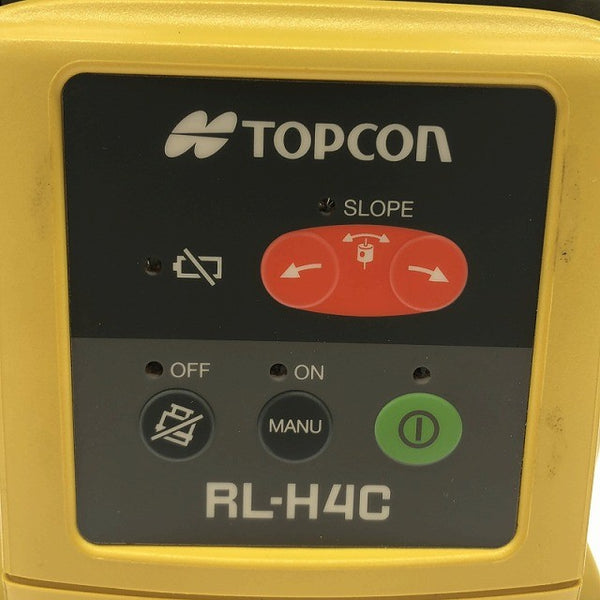 ☆中古品☆TOPCON トプコン ローテーティングレーザー RL-H4C 受光器 LS-80L ケース付 回転レーザー ローティングレーザー133625 - 9