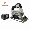 ☆中古品☆makita マキタ 14.4V 125mm 充電式マルノコ HS470D 白/ホワイト 本体 バッテリー1個（14.4V 3.0Ah） コードレス 丸ノコ 丸のこ131943 - 1