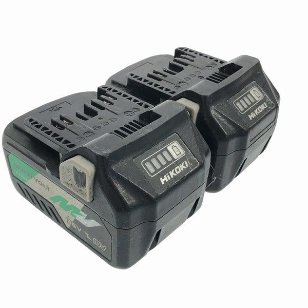 ☆中古品2点セット☆HiKOKI ハイコーキ 36V 2.5Ah 純正 マルチボルトバッテリー BSL36A18 リチウムイオンバッテリー 蓄電池137125 - 3