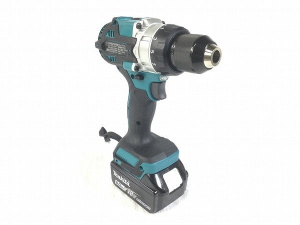 ☆未使用品 makita マキタ 18V 充電式震動ドライバドリル HP486DRGX 青 バッテリ2個(6.0Ah) 充電器 ケース付 振動ドライバドリル137623 - 5