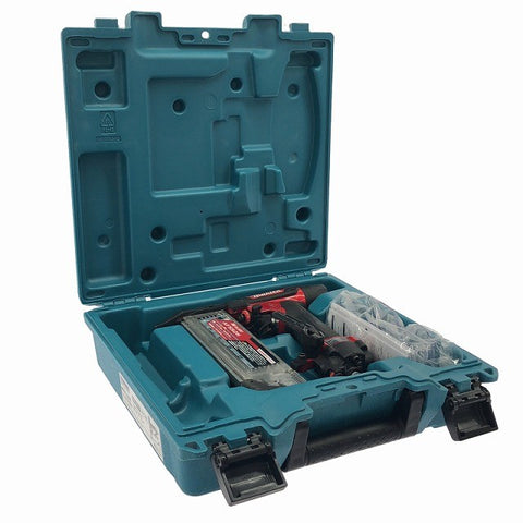 ☆中古品☆makita マキタ 55mm 高圧 仕上釘打機 AF552H 赤 フィニッシュネイラ 仕上釘打ち機 仕上げ釘打機 エア工具135881 - 0