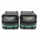 ☆美品3点セット☆HiKOKI ハイコーキ リチウムイオン蓄電池 BSL36A18X×2 充電器 UC18YDL2 マルチボルトバッテリー133292 - 6