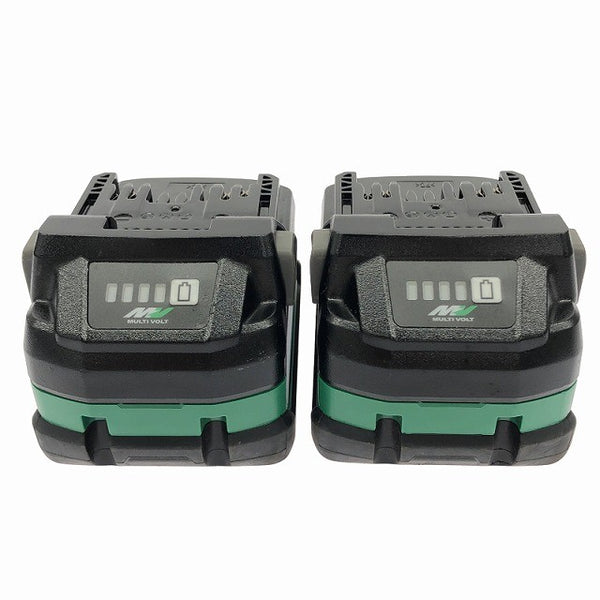 ☆美品3点セット☆HiKOKI ハイコーキ リチウムイオン蓄電池 BSL36A18X×2 充電器 UC18YDL2 マルチボルトバッテリー133292 - 6