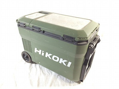 ☆中古品☆HiKOKI ハイコーキ 18V コードレス冷温庫 UL18DB フォレストグリーン ACアダプタ シガーソケット付 ※コメント必読 - 4